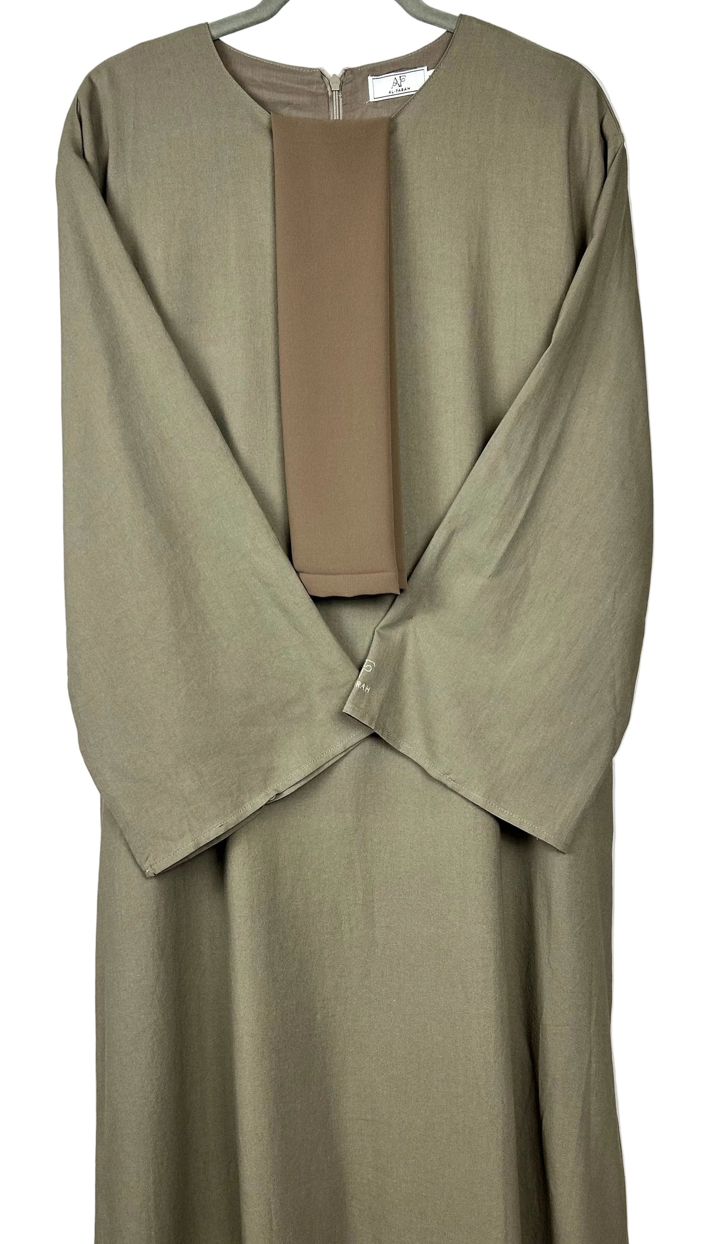 Khaki Abaya