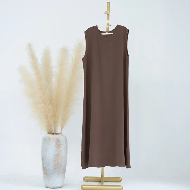 Pinkish Brown Under Abaya Inner Piece