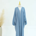Azure 3 piece reversible abaya